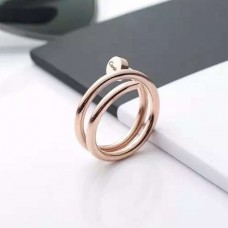 Cartier Juste Un Clou Pink Gold Nail Ring dublu