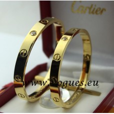  Brățară Cartier aur galben cu 4 diamante