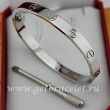 Brățară Cartier Love pentru bărbați și femei din aur alb