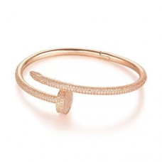 Bratara Cartier Juste Un Clou Diamante Roz
