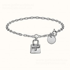 Brățară Hermes Birkin în argint, vânzare SUA