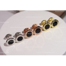 Cercei simpli BVLGARI BVLGARI cu element de onix