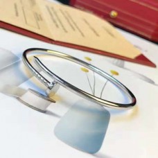 Bratara Cartier Juste Un Clou SM Aur Alb