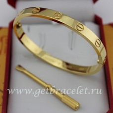  Brățară Cartier Love din aur galben pentru bărbați și femei
