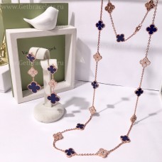  Set Van Cleef Arpels Alhambra cu diamante Lapis
