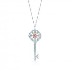 Colier cu pandantiv Tiffany Keys Enchant Primrose Key, bijuterii cu pietre prețioase, reduceri DC pentru femei