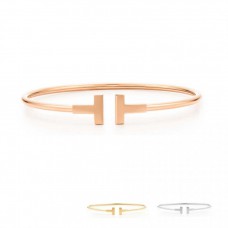 Brățară Tiffany T din sârmă îngustă din argint sterling