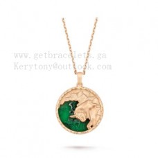 Colier lung Van Cleef Arpels Zodiaque Tauri Rose Gold Aventurine